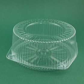 Пластмасова кутия за торта - Ø25.7 х h10.4см